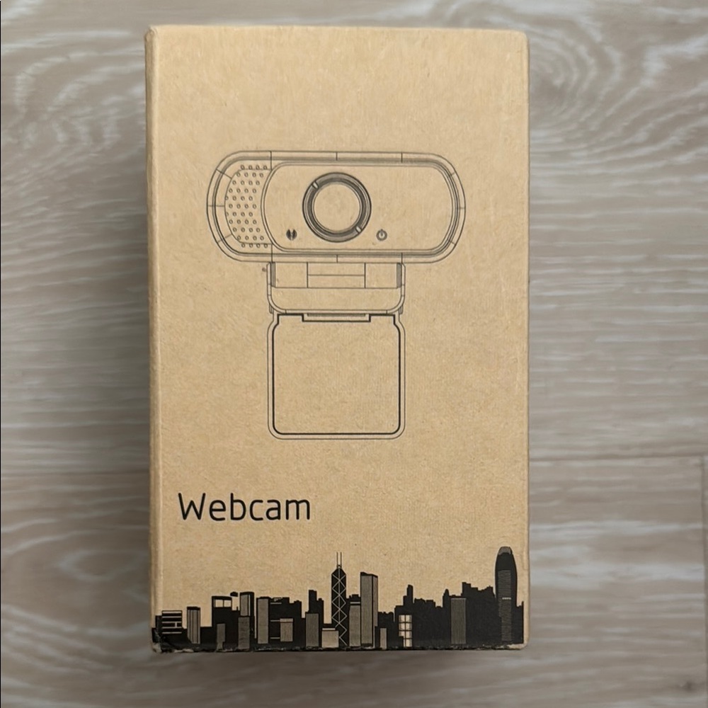 Webcam with Black and Gray Design
